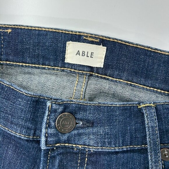 Able Skinny Jeans Womens Size 28 Mid Rise - Picture 3 of 14